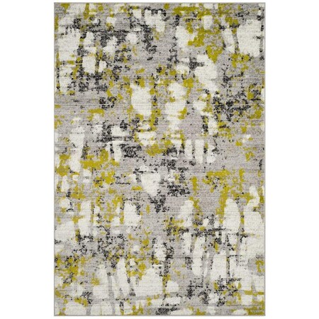 Safavieh 4 x 4 ft. Skyler Square Contemporary Rug - Grey & Green SKY193G-4SQ